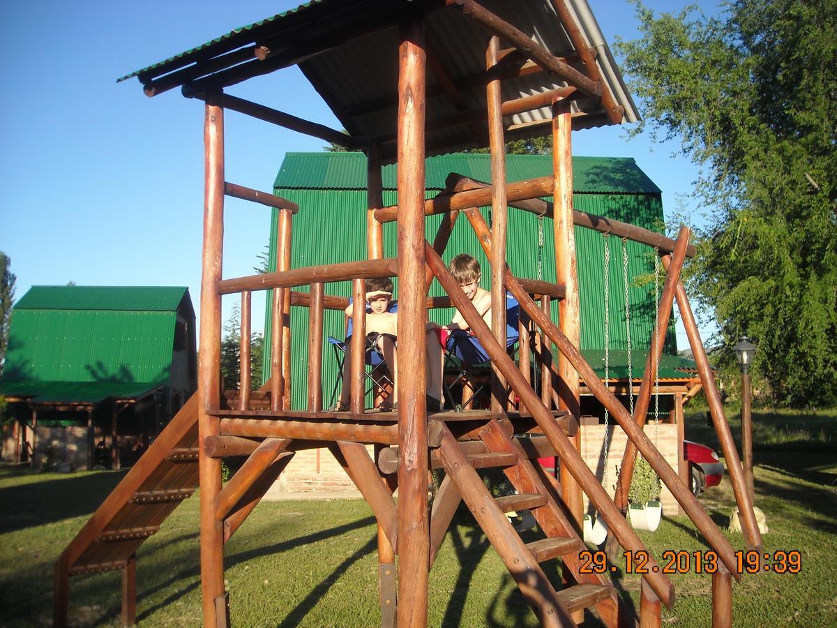 Cabanas Ecos Del Rio Los Reartes Eksteriør billede